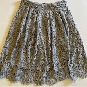 Charlotte Russe Embroidered Lace Skirt